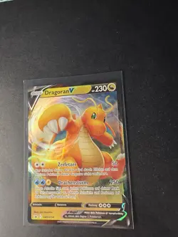 Pokemon Dragoran V | Deutsch SWSH154 Black Star Promo | Near Mint - Image 2