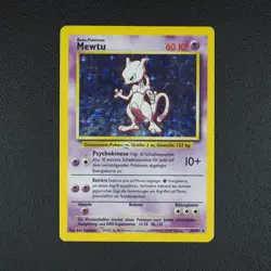 Mewtu - Mewtwo Pokemon Karte TCG WOTC 10/102 Rare Holo Base Basis-Set /N77 - Image 2