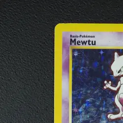 Mewtu - Mewtwo Pokemon Karte TCG WOTC 10/102 Rare Holo Base Basis-Set /N77 - Image 3