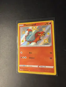 Pokemon Thermopod Deutsch SV018/SV122 Glanzendes Schicksal Near Mint Shiny - Image 2