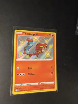 Pokemon Thermopod Deutsch SV018/SV122 Glanzendes Schicksal Near Mint Shiny - Image 3