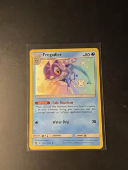 Pokemon Amphizel / Frogadier SV12/SV94 Hidden Fates Englisch Near Mint - Image 1