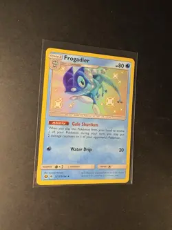 Pokemon Amphizel / Frogadier SV12/SV94 Hidden Fates Englisch Near Mint - Image 3