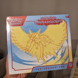 Pokemon Paradox Rift Top Trainer Box ETB (German) Brand New & Sealed - Image 1