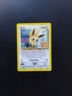 Eevee 38/75 Neo Discovery DMG Vintage Pokemon Card - Image 1