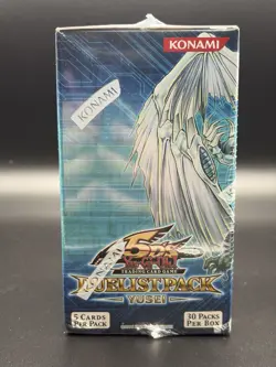 Yu-Gi-Oh Duelist Pack Yusei Fudo 1st Edition Booster Box Factory Sealed 2009 - Image 4