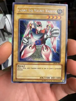 Gamma the Magnet Warrior DOR-003 Duelist of the Roses Promo Unlimited Yugioh - Image 1