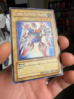 Gamma the Magnet Warrior DOR-003 Duelist of the Roses Promo Unlimited Yugioh - Image 2