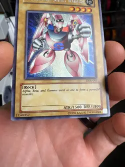Gamma the Magnet Warrior DOR-003 Duelist of the Roses Promo Unlimited Yugioh - Image 4