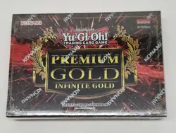 Yu-Gi-Oh Premium Gold Infinite Gold Box English 1st Edition New, Sealed Yugioh - Image 1