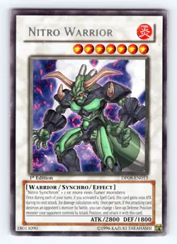 Yugioh Nitro Warrior DP08-EN013 Rare - VLP-NM ?? - Image 1