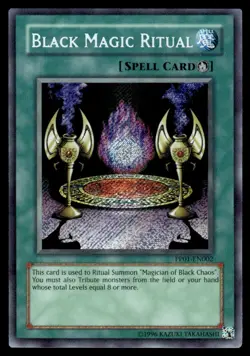 Yu-Gi-Oh! Black Magic Ritual #PP01-EN002 Light Play - Image 1
