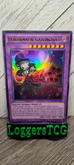 Yu-Gi-Oh! Performapal Gatlinghoul / MACR EN040 1st Edition LP - Image 1