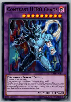 Unlimited Contrast HERO Chaos Ultra Rare SDHS-EN041 NM - Image 1