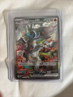 Pokemon TCG White Flare: Reshiram EX Card 166/086 Sir Near Mint Condition - Image 1