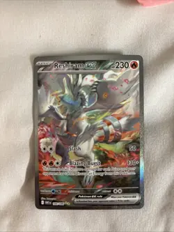 Pokemon TCG White Flare: Reshiram EX Card 166/086 Sir Near Mint Condition - Image 3