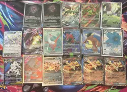 Pokemon Ultra Rare Lot 17 Cards - Illustration Rares, Full Art, Ex, Vmax - Image 1