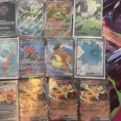 Pokemon Ultra Rare Lot 17 Cards - Illustration Rares, Full Art, Ex, Vmax - Image 2