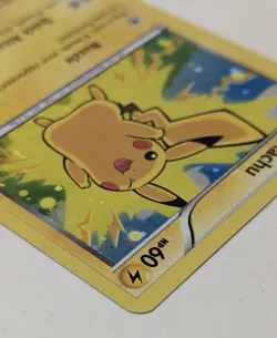 2013 Pikachu 5/12 Confetti Holo Stamped 2014 Mcdonalds Promo Pokemon Card LP - Image 3