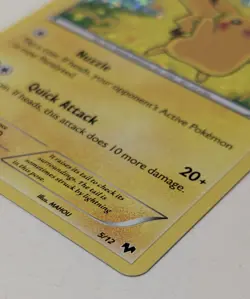 2013 Pikachu 5/12 Confetti Holo Stamped 2014 Mcdonalds Promo Pokemon Card LP - Image 4