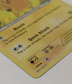 2013 Pikachu 5/12 Confetti Holo Stamped 2014 Mcdonalds Promo Pokemon Card LP - Image 5