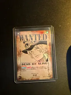 Sabo WANTED(SP Alt Art) OP13-120 - Carrying on His Will One Piece Card Game JP - Image 1