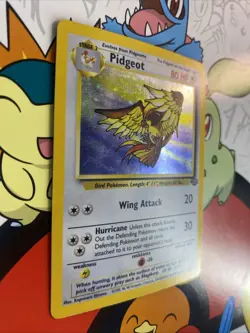 Pidgeot 8/64 Holo Rare Jungle Set Unlimited Edition Pokemon Card 1999 WOTC MP/LP - Image 2
