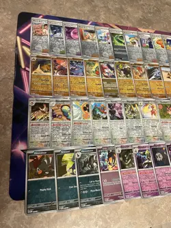 Pokemon Lot 67X Reverse Holo Cards Near Complete Prismatic Evolutions Master Set - Image 2