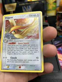 Pokemon Pidgeot TCG Holo Rare Card FireRed/LeafGreen, 10/112 - Image 1