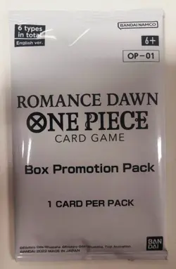 One Piece Card Game - Romance Dawn Box Promotion Pack Sealed English OP-01 - Image 1