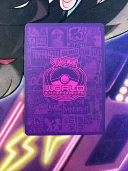 Mew V 113/264 World Championships 2022 Deck Promo Card NM - Image 2