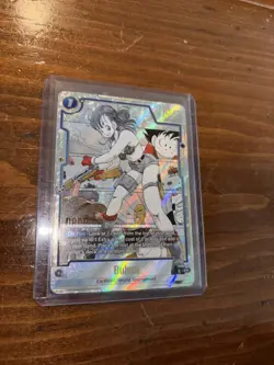 Bulma FB06-03 Alternate Art Dragon Ball Z Manga Booster Card Fusion World NM - Image 1