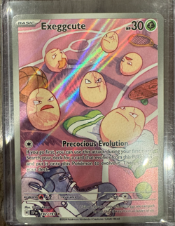 Pokemon TCG Exeggcute 192/191 Surging Sparks Illustration Rare Card NM Condition - Image 1