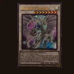 Yu-Gi-Oh Card: Stardust Dragon DUPO-EN103 Ultra Rare Limited Edition! EX LP - Image 1