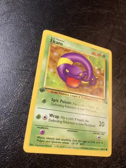 Ekans 1st Edition Fossil 46/62 Pokemon Card - Image 5