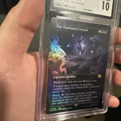 The Darkness Crystal (Borderless) FOIL MTG Final Fantasy MTG CGC 10 Gem Pop 2 🔥 - Image 3
