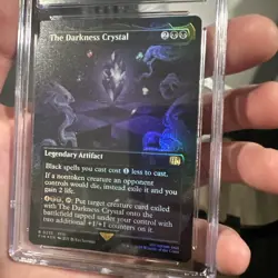 The Darkness Crystal (Borderless) FOIL MTG Final Fantasy MTG CGC 10 Gem Pop 2 🔥 - Image 5