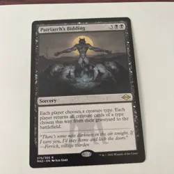MTG Patriarch's Bidding Modern Horizons 2 275/303 Regular Rare - Image 1