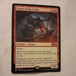 Terror of the Peaks Core Set 2021 Regular Mythic NM/M Pack Fresh Mtg - Image 1