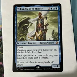 MTG Teferi, Mage of Zhalfir Time Spiral Remastered 091/289 Regular Mythic - Image 1