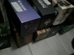 4 boxes from a giant magic the gathering collection from yardsale find LOOK bulk - Image 2