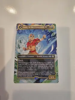 Aang, At The Crossroads - 304 - MTG Avatar: The Last Airbender - Borderless - Image 1