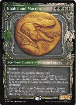 Ghalta and Mavren (Showcase) R March of the Machine 307 - LP MTG - Image 1