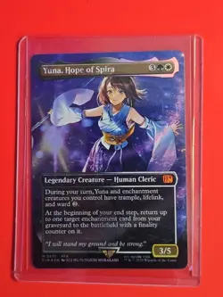 Yuna, Hope of Spira (Borderless) (Chocobo Track Foil) Final Fantasy Foil - Image 1