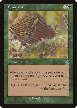 MTG Compost Urza's Destiny Uncommon LP - Image 1