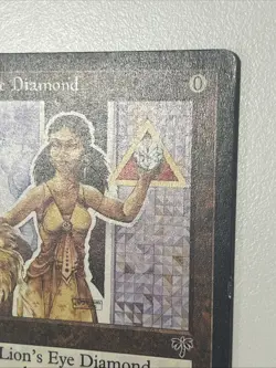 Lion's Eye Diamond (Mirage) Vintage MTG - Light Play - Image 4