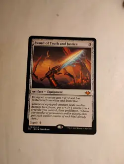 Modern Horizons Magic: The Gathering Sword of Truth and Justice - Image 1