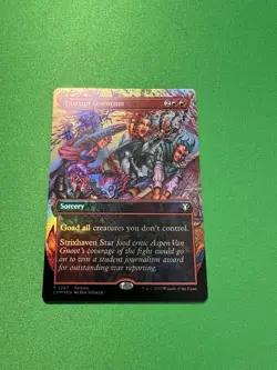 Edh-mtg Disrupt Decorum Full Art Foil Event Promo - Image 2