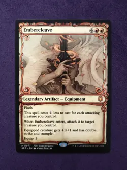 Embercleave NM Non-Foil M 0077 SPG FDN Special Guest Magic The Gathering - Image 1