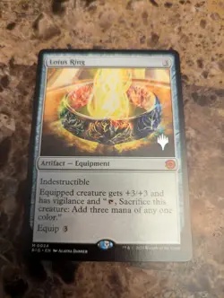 Lotus Ring - MTG - Outlaws Of Thunder Junction: The Big Score - Promo - NM - Image 1